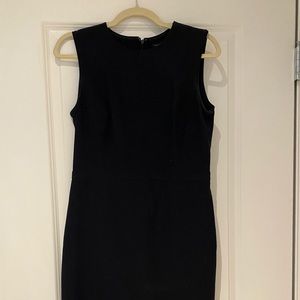 Ann Taylor Navy Sheath Dress